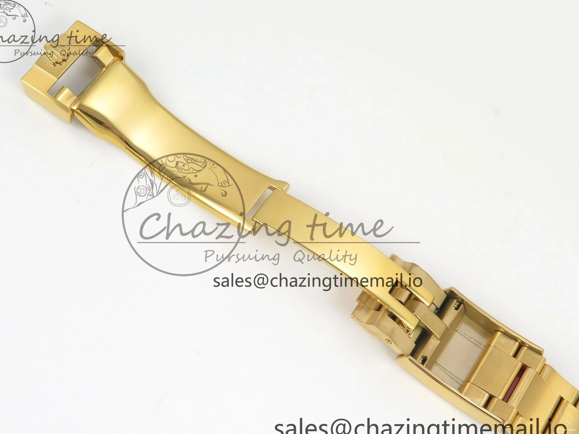 Clone Dial 1:1 YG Edition Daytona Bracelet Super Black Best DD4131 Diamonds YG 126508 on YG Clean 0307